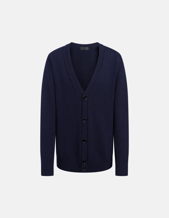 Cardigan in normaler Passform aus Baumwolle