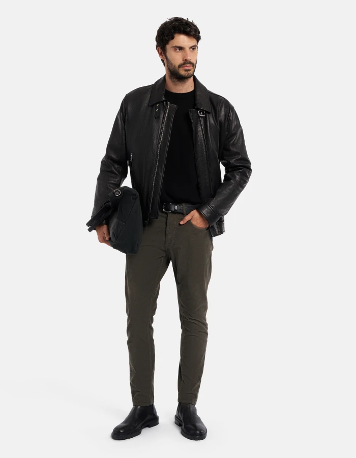 Maglia girocollo regular in lana cashmere