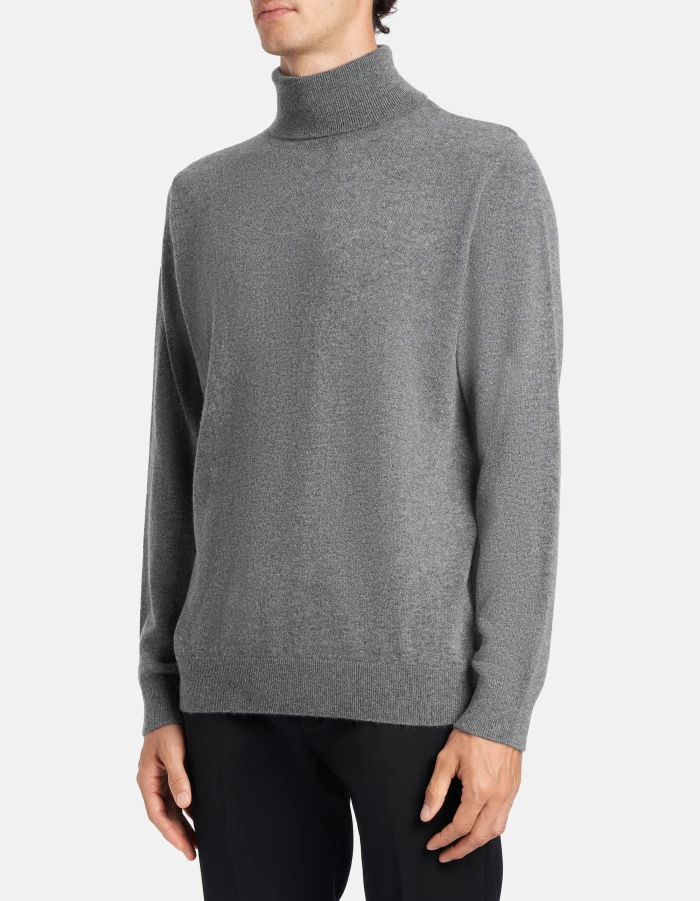 Maglia dolcevita regular in lana cashmere