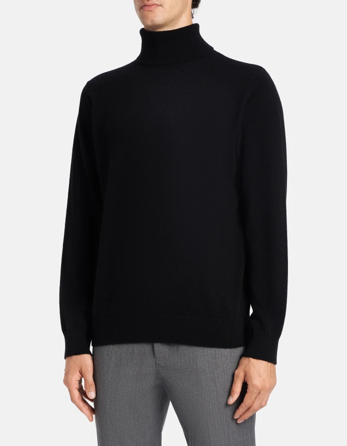 Maglia dolcevita regular in lana cashmere