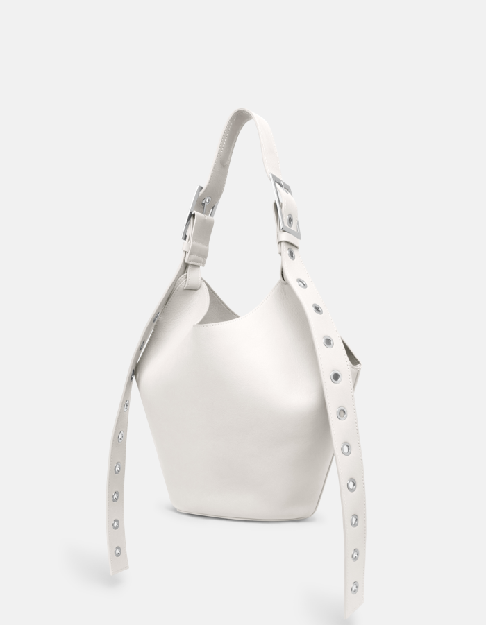 Kleine Hobo Bag aus Leder