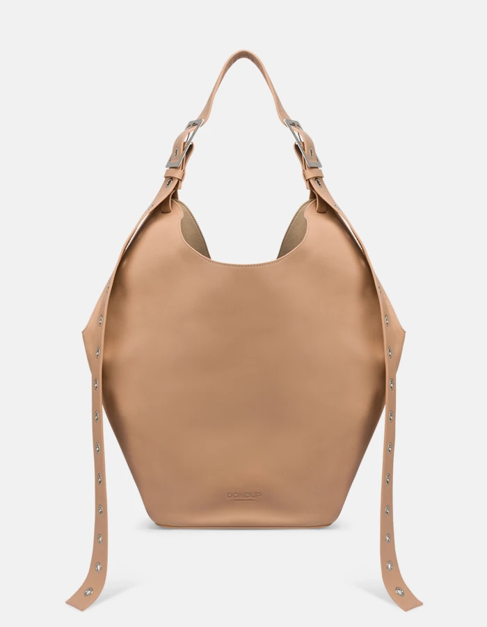 Large leather hobo bag
