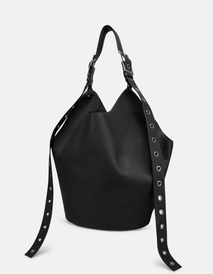 Large leather hobo bag
