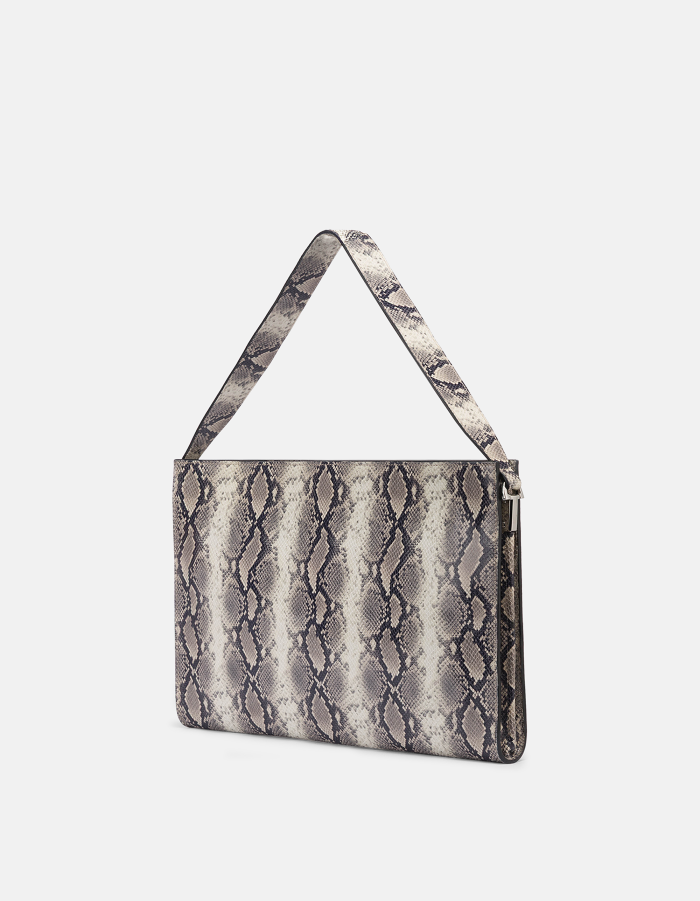 Big python-print clutch