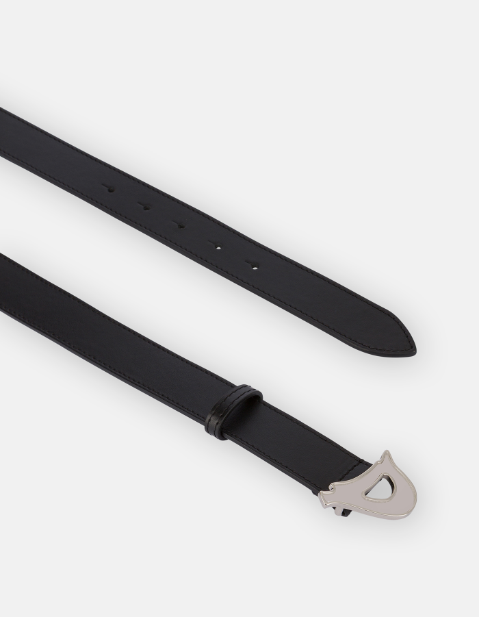 Belt in nappa leather