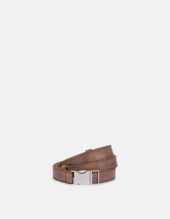Tuck-in suede belt