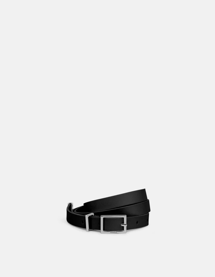 Leather belt