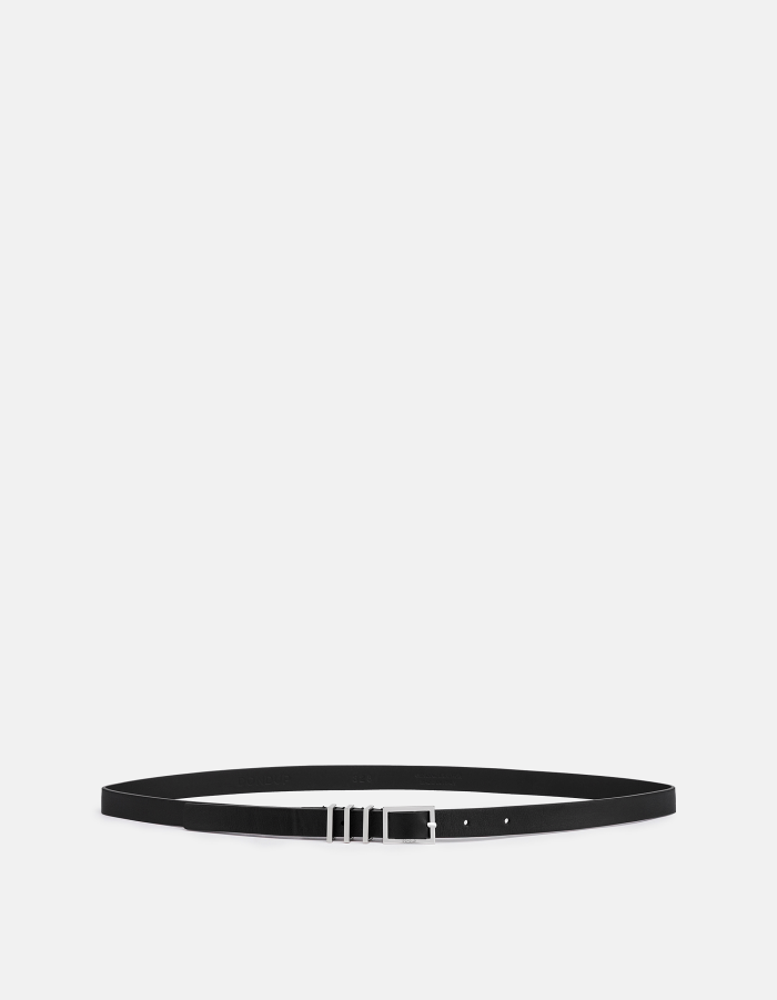 Belt in nappa leather