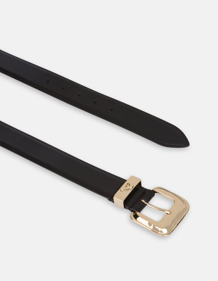 Belt in nappa leather