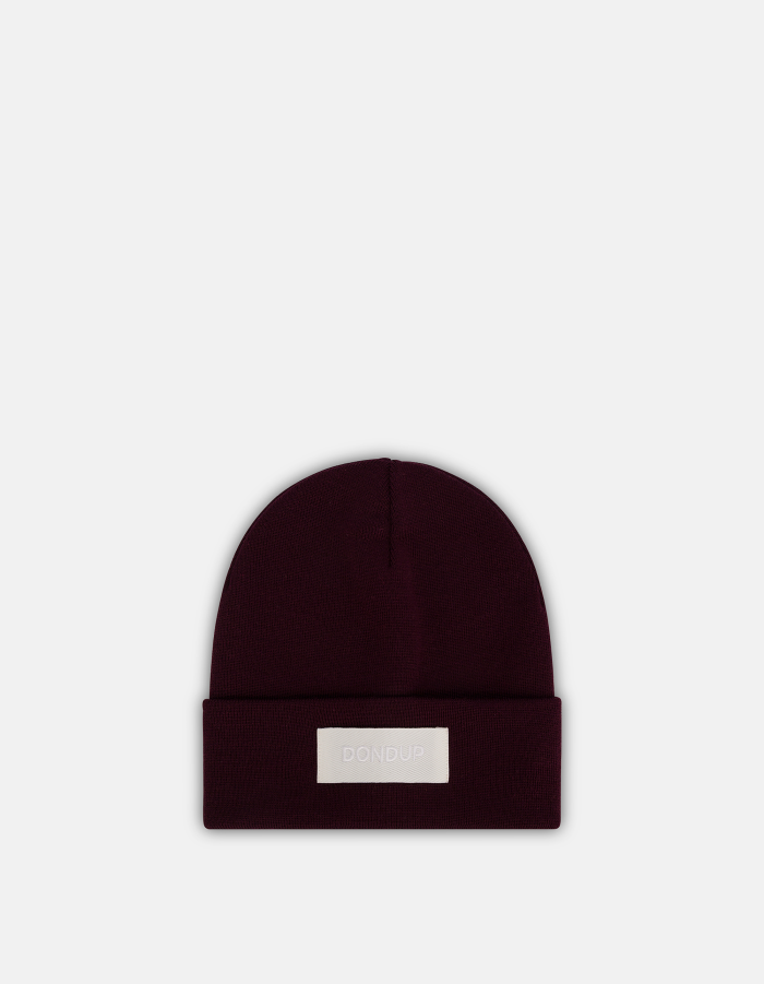 Technical wool hat