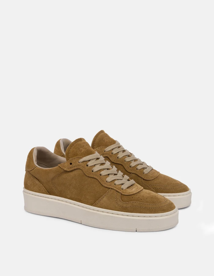 Suede trainers