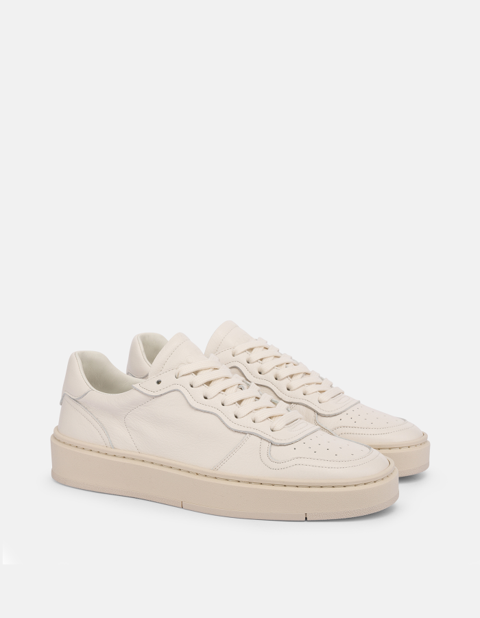 Leather trainers