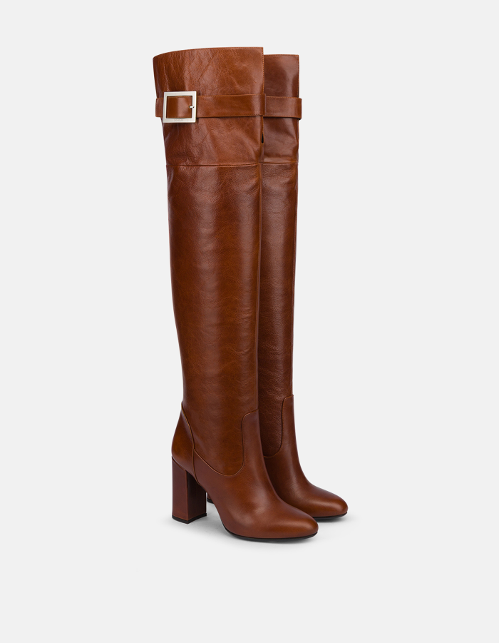 Vacchetta leather boots