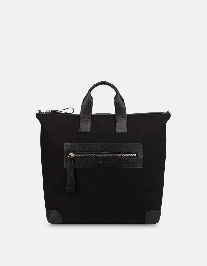 Tote bag in rigid denim