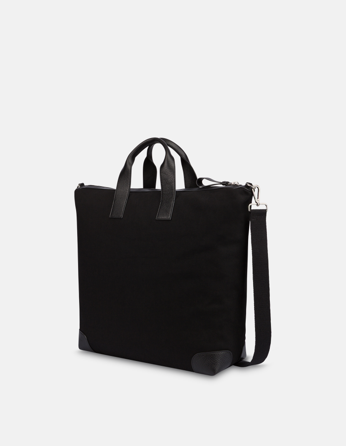Tote bag in rigid denim