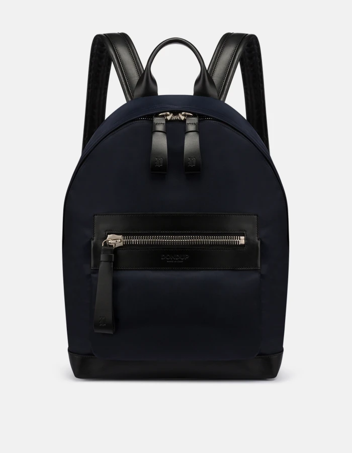 Medium backpack in nylon antigoccia