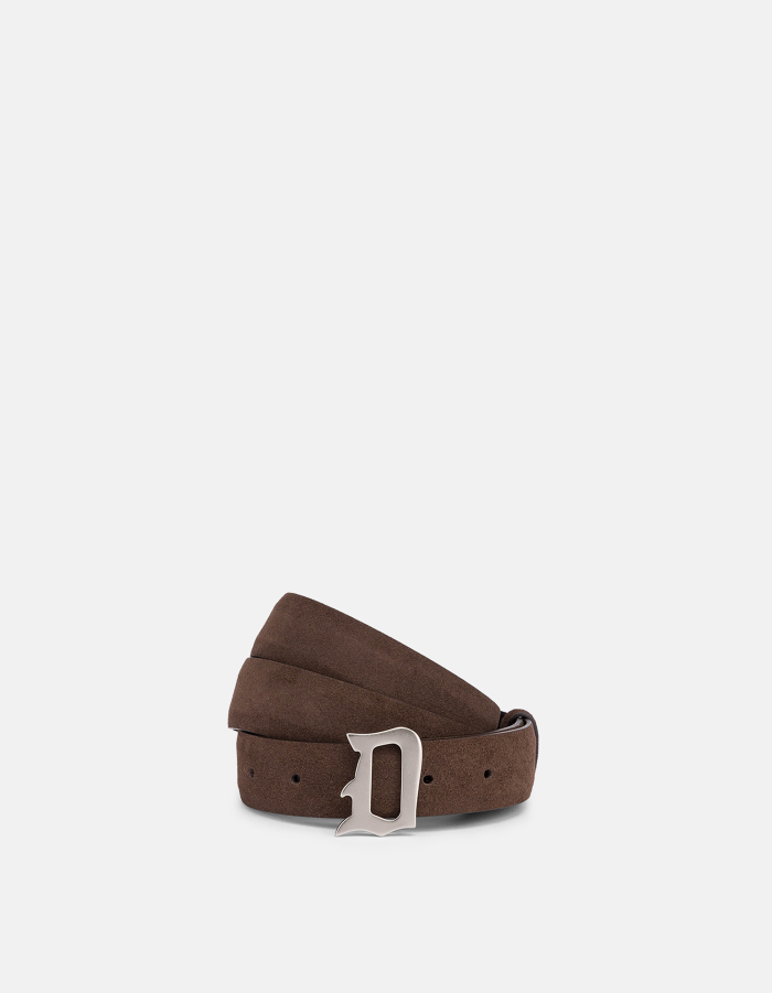 Suede belt