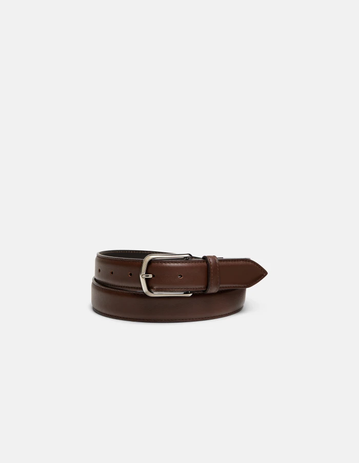 Leather belt