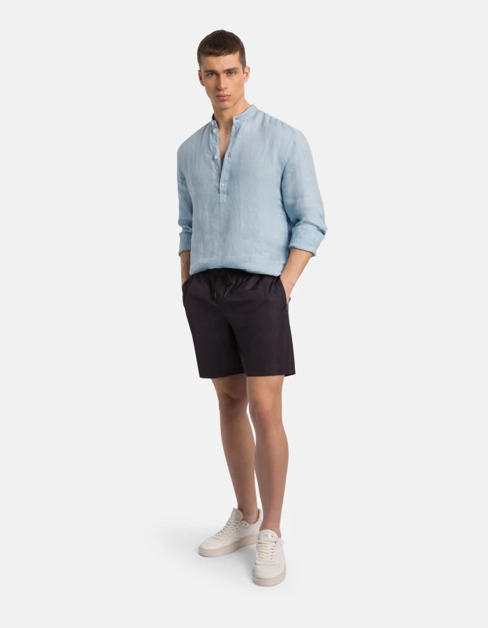 Long boxer shorts in technical fabric