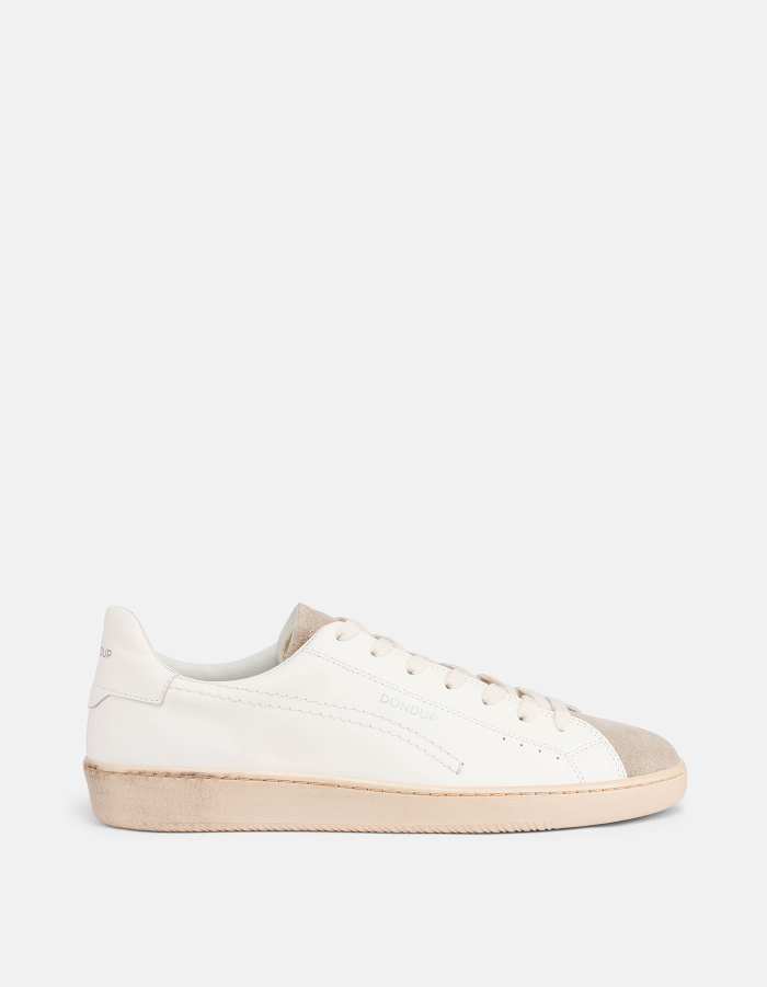 Leather trainers